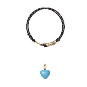Roxanne Assoulin The Super Size Happy Cord Necklace with charm